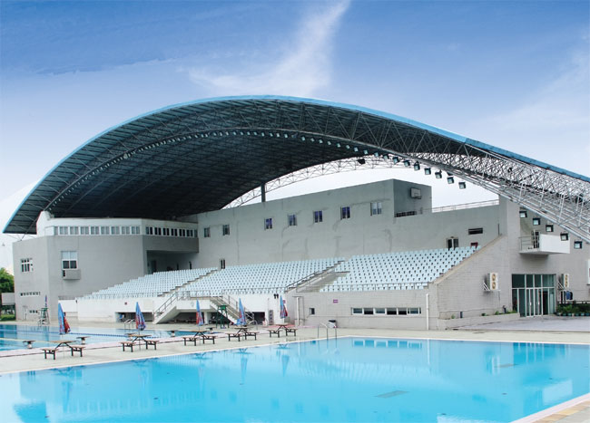 奉化游泳馆网架