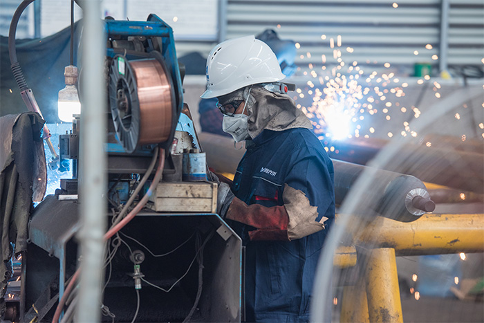 奉化网架焊接车间